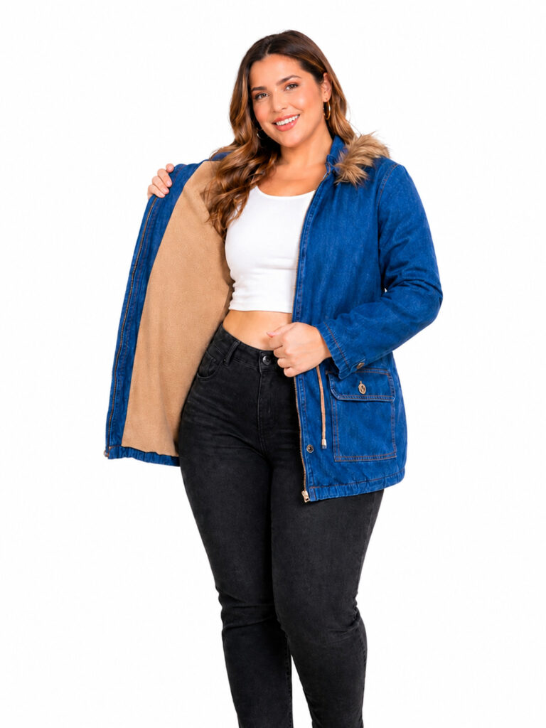 parka peluche tg