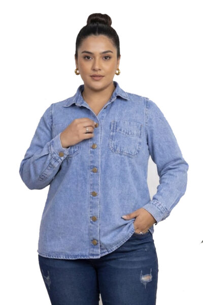 Alternative view of BLUSA JEANS TG