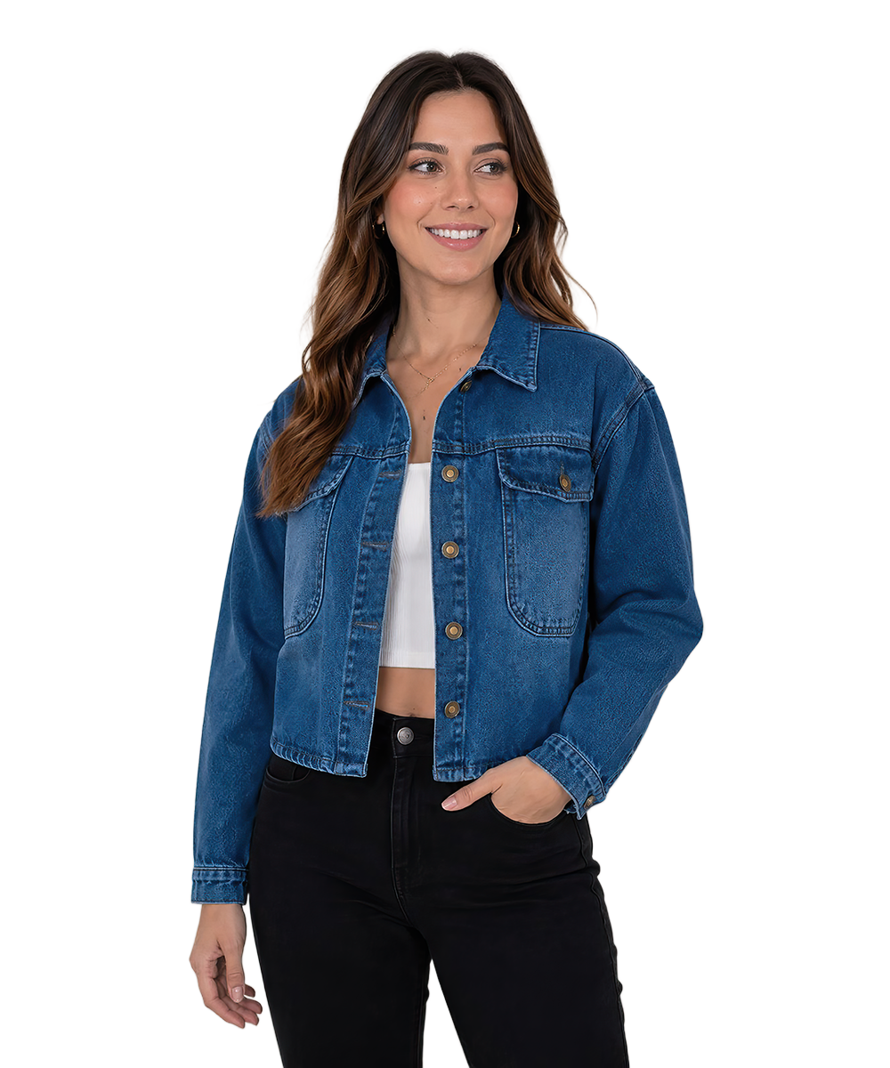 chaqueta crop