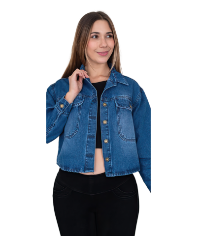 chaqueta crop