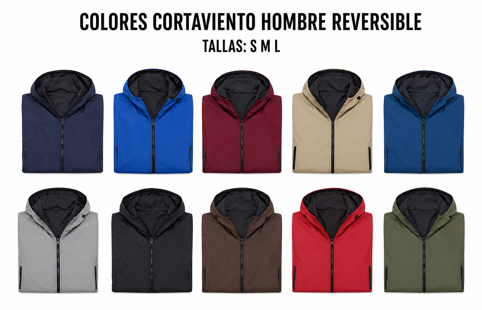 CORTAVIENTO HOMBRE REVERSIBLE - Image 3