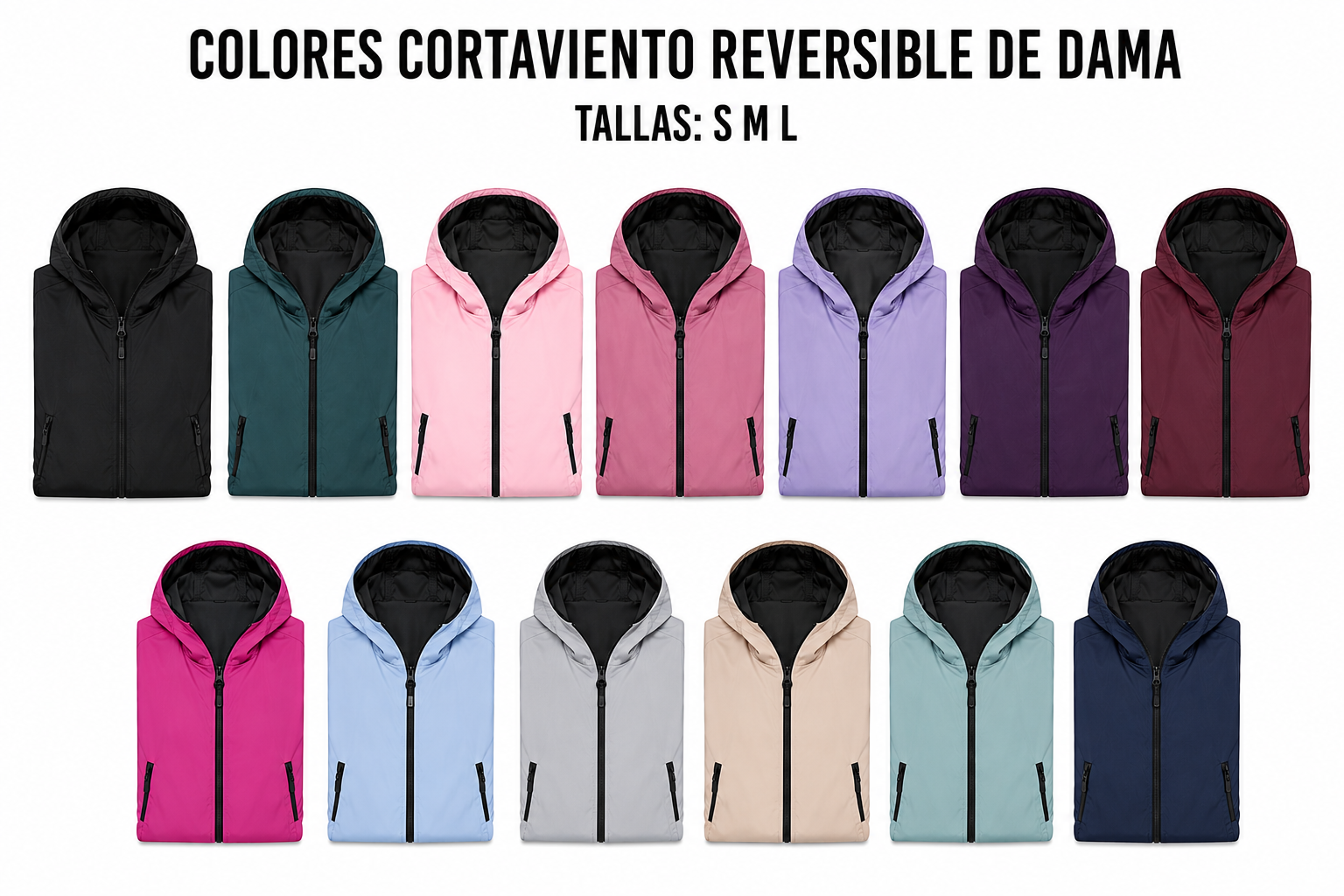 CORTAVIENTO REVERSIBLE MUJER - Image 3