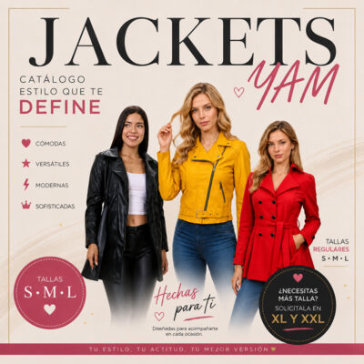 CATALOGO DE JACKETS DE CUERINA