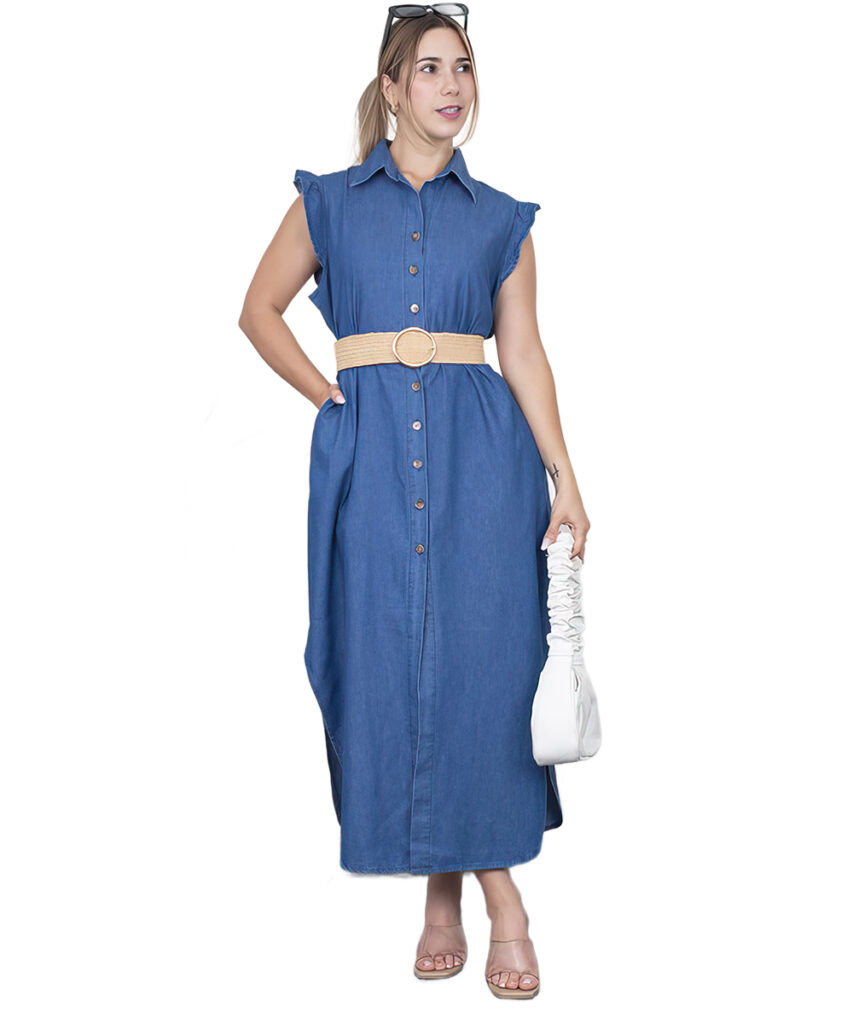 vestido cuello camisero (1)