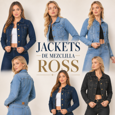 JACKETS DE MEZCLILLA ROSS