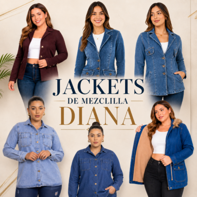 JACKETS DE MEZCLILLA DIANA
