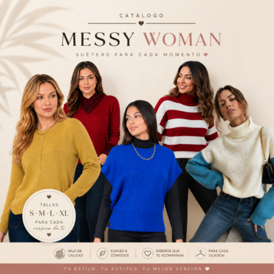 CATALOGO MESSY WOMAN