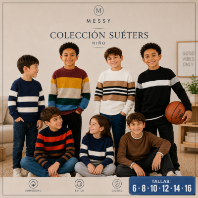 CATALOGO MESSY NIÑOS