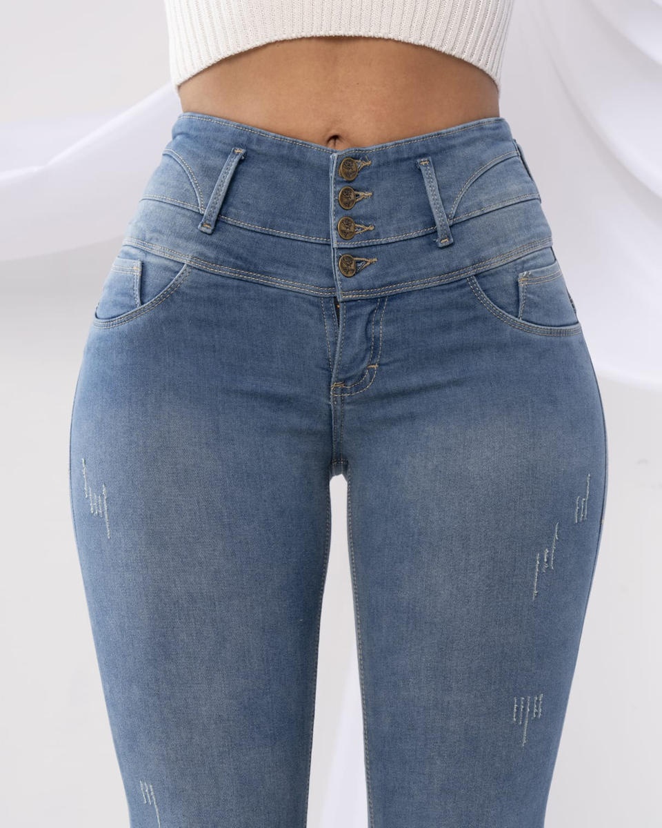 SKINNY FAJERO CON 3 BOTONES - Image 11