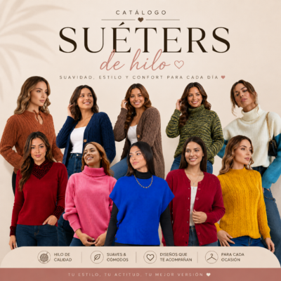 SUETERS DE HILO