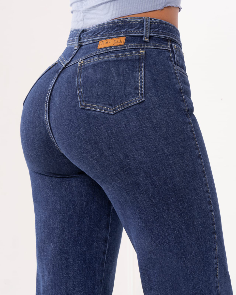WIDE LEG SEMI STRECH - Image 8