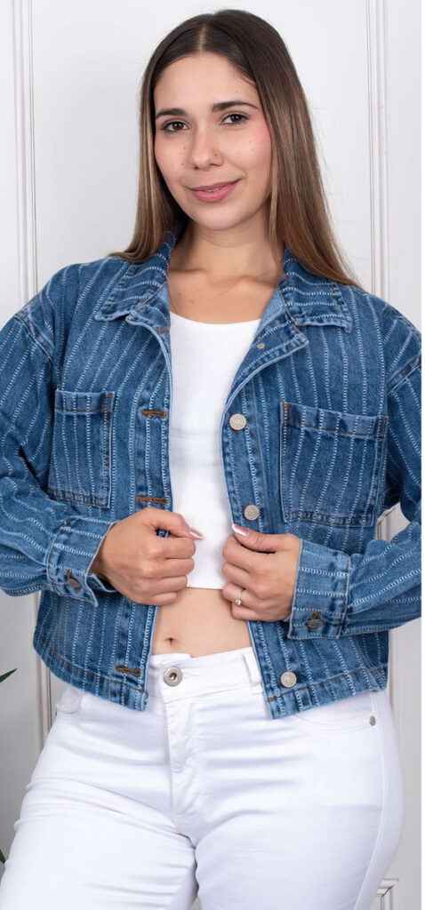 CHAQUETA RAYAS