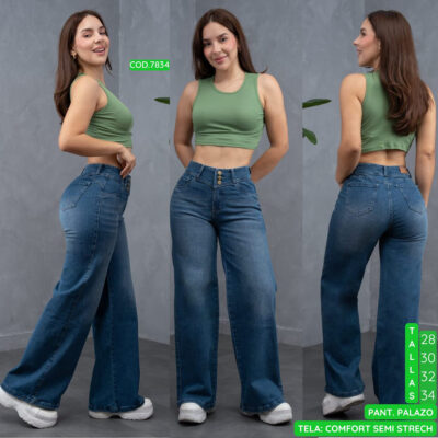 Alternative view of PALAZO PETIT COMFORT SEMI STRETCH