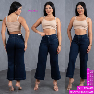 PALAZO PETIT WAFLE STRETCH
