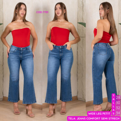 Alternative view of WIDE LEG PETIT