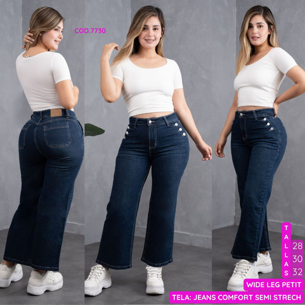 WIDE LEG PETIT 3 BOTONES